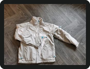 blouson de ski Quechua gris taille 38 femme