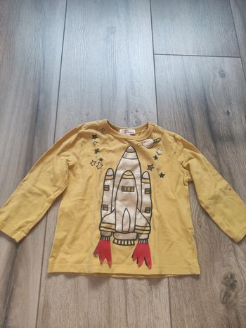 Tee shirt manches longues 2 ans garçon