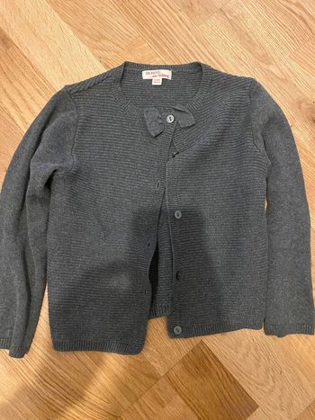 Gilet gris 4 ans