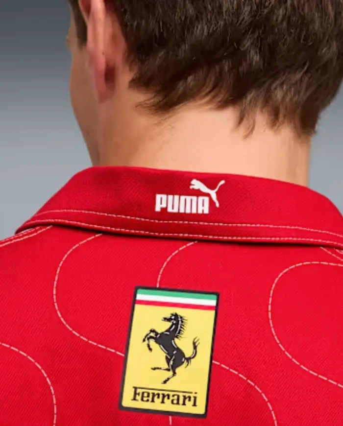Veste de course Monza Scuderia Puma x Ferrari HP Homme -Rosso Corsa - photo numéro 3
