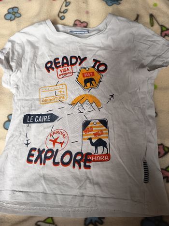 Tee shirt manche courte 4 ans