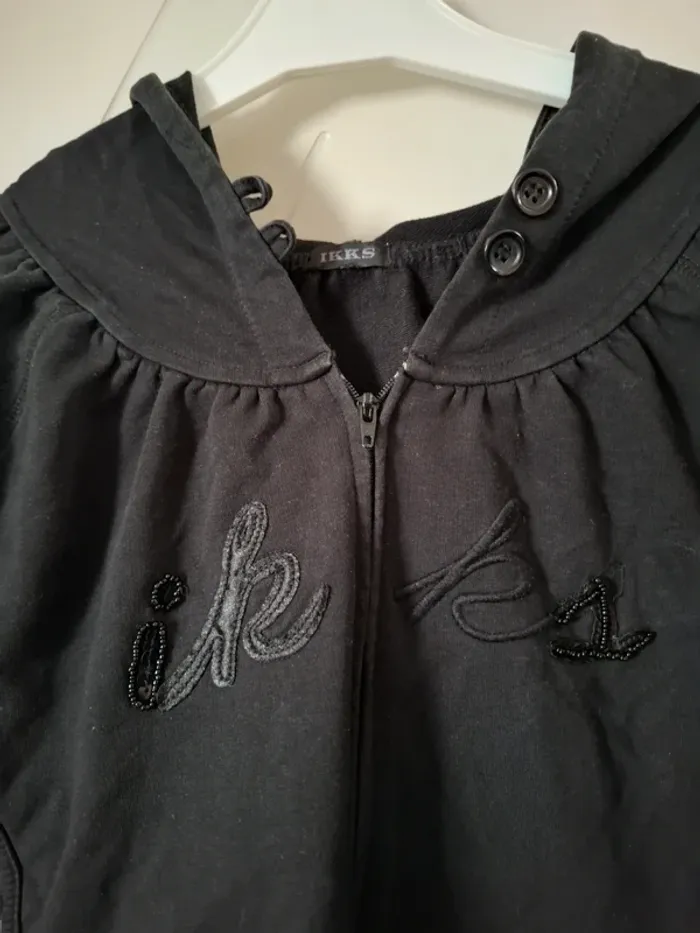 Gilet à capuche IKKS 8 ans - photo numéro 2