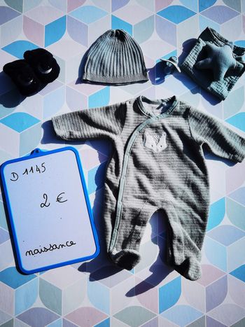 D1145 - pyjama garçon naissance