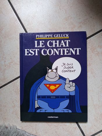 BD le chat est content 