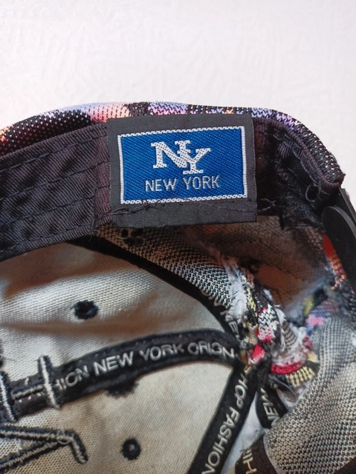 Casquette multicolore a palmiers New York - photo numéro 6