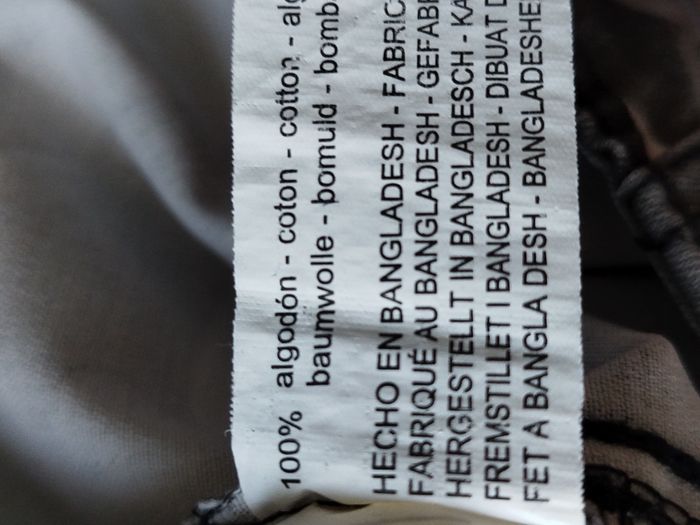 Pantalon cargo gris camouflage Bershka taille 38 - photo numéro 4