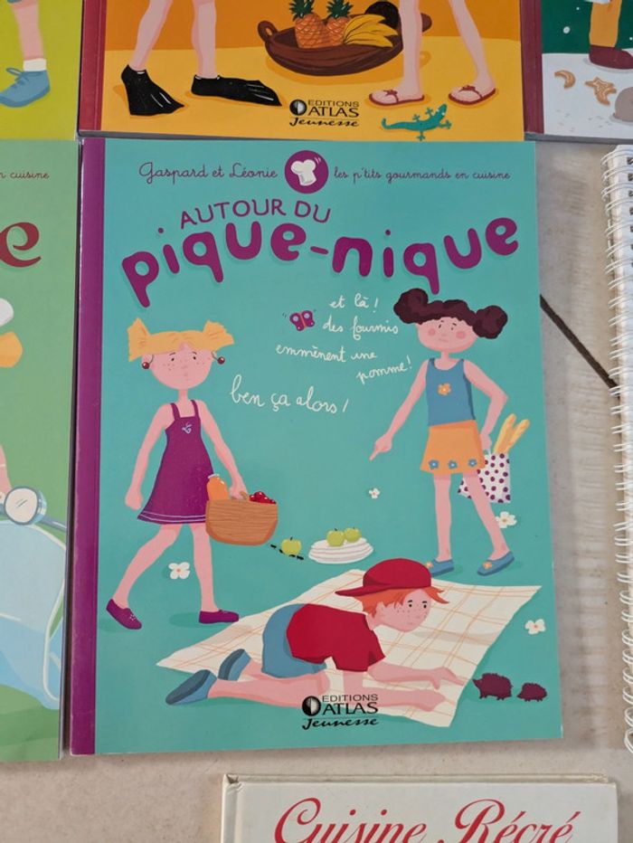 Lot de 5 livres de recettes enfants Gaspard et Léonie - photo numéro 6