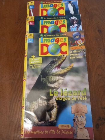 Lot 3 livres images doc