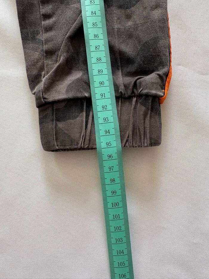 Cargo à motif militaire avec bandes oranges - SMOG - XS/34 - photo numéro 8