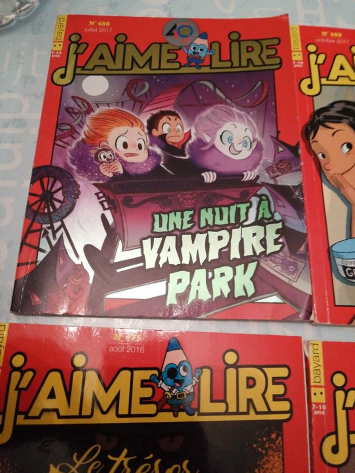 Lot de 6 j aime lire - photo numéro 2