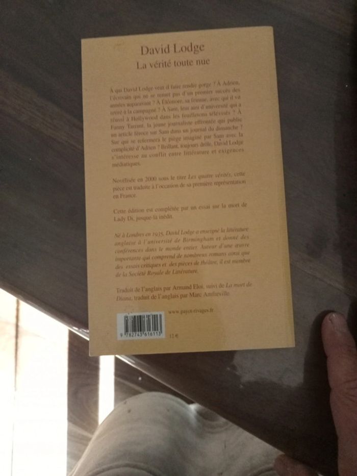 Livre David lodge - photo numéro 2