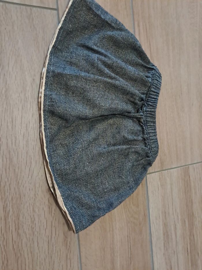 Jupe paillette doré 9 mois tape à l’oeil - photo numéro 3
