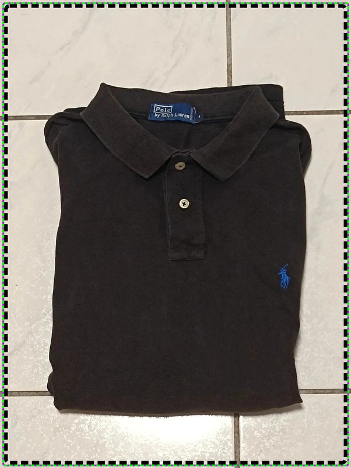 Polo Ralph Lauren vintage noir - Made in USA - photo numéro 2