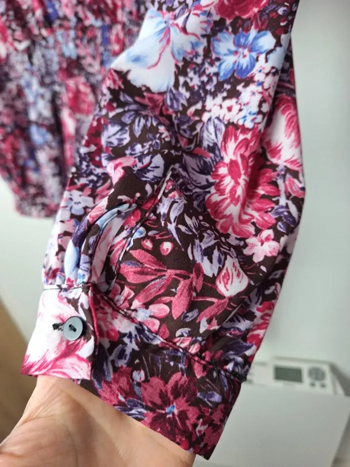 Robe légère à volant fleurie M - photo numéro 4