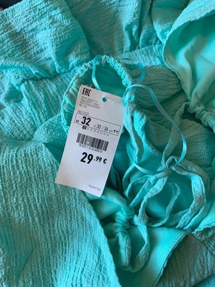 Robe bleue dos nu pimkie taille 32 xxs - photo numéro 3