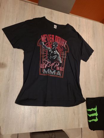 T shirt MMA never doubt