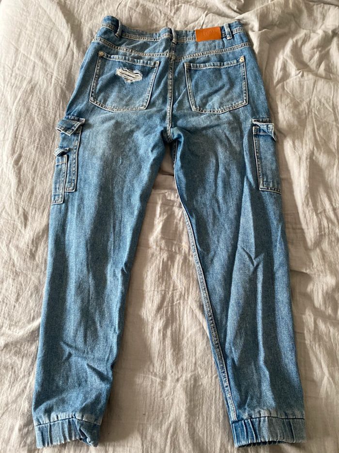 jean cargo troué taille 38 - photo numéro 2