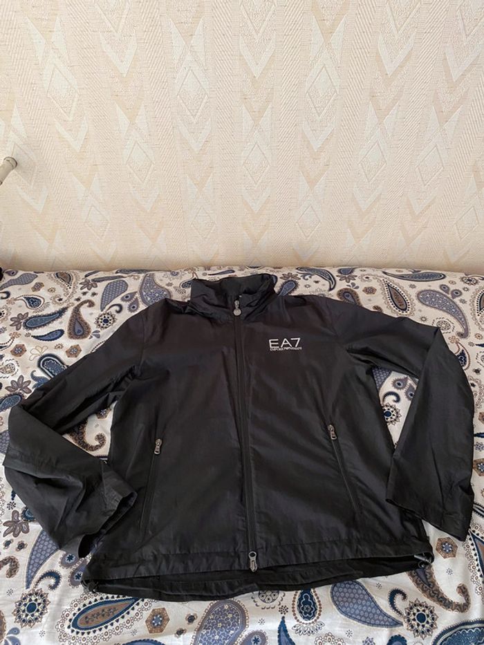 Superbe belle veste coupe vent noire Emporio Armani taille L - photo numéro 8