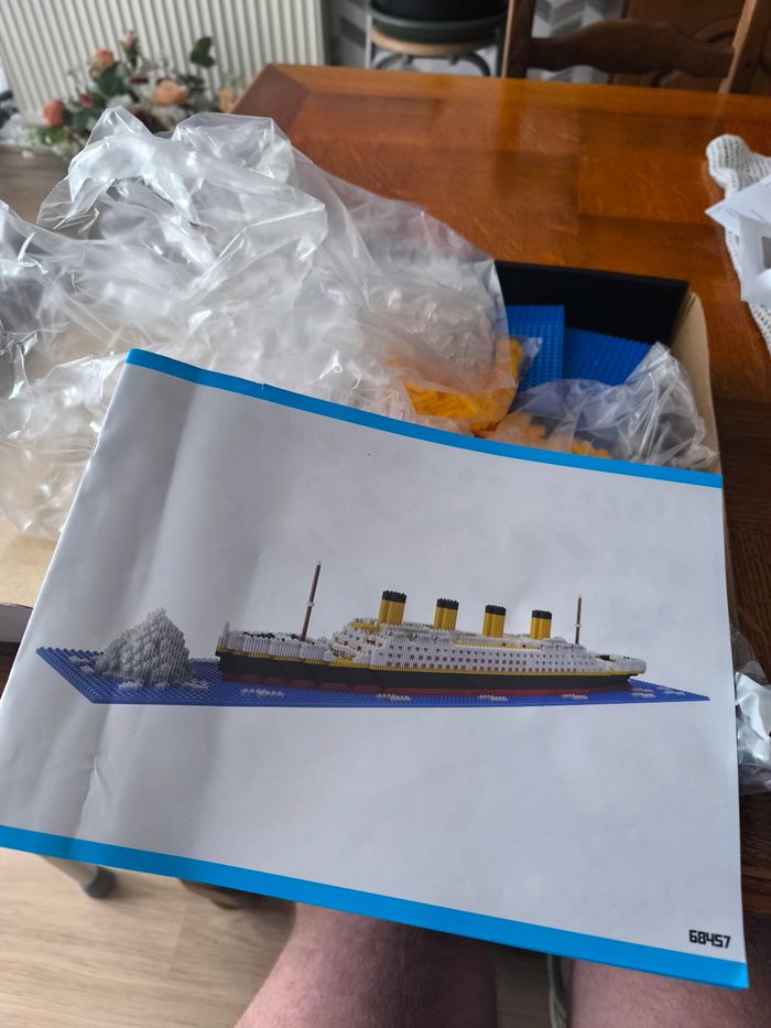 Maquette construire Titanic neuf - photo numéro 3