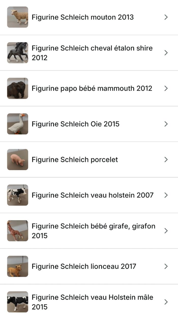 Figurines Schleich ou papo - photo numéro 6