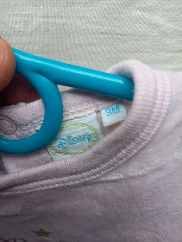 Jolie pyjama 1 pièce disney 3 mois - photo numéro 3