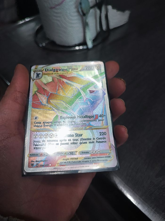 Carte pokémon dialga originel vstar - photo numéro 2