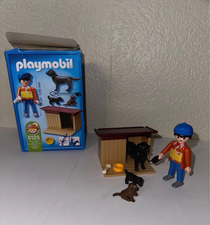 Playmobil - Chien et Fermier - photo numéro 2