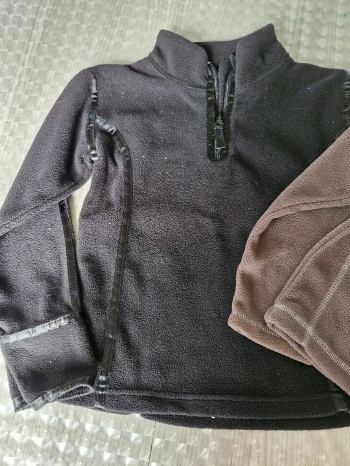 2 pulls polaire fille - photo numéro 2