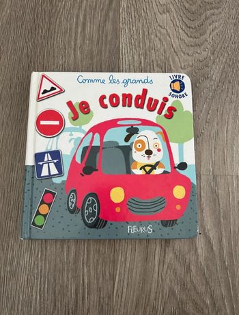 Comme les grands je conduis livre sonore pastille