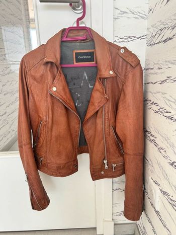 Veste Oakwood taille L en cuir de mouton