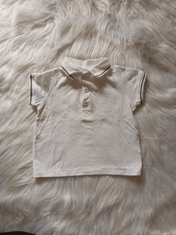 Polo manches courtes 12mois