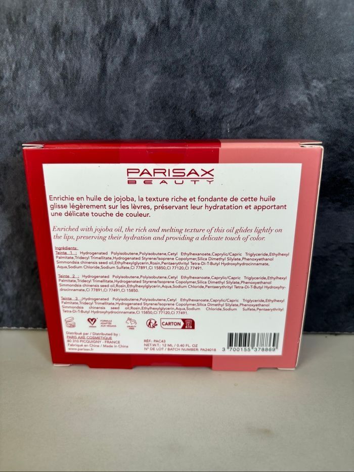 Huiles à lèvres parisax 🫶🏼 - photo numéro 2