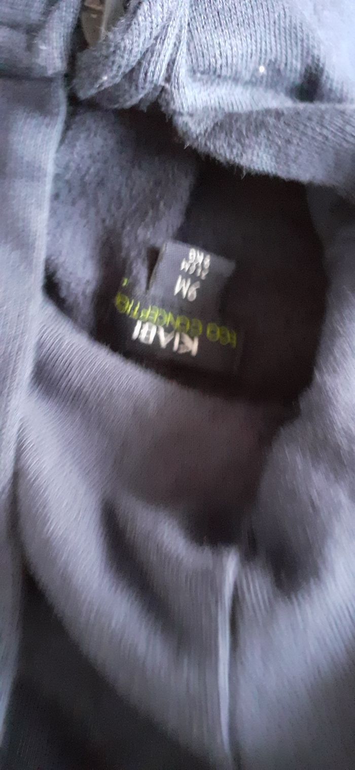 Veste zippée bébé garçon 9 mois - photo numéro 3