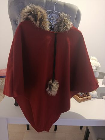 Poncho fourrure