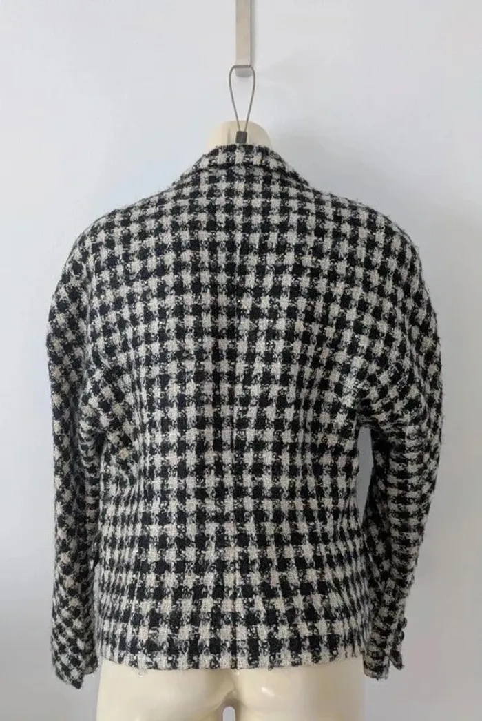 Veste blazer en laine mohair soie - IRIE - taille L - photo numéro 3