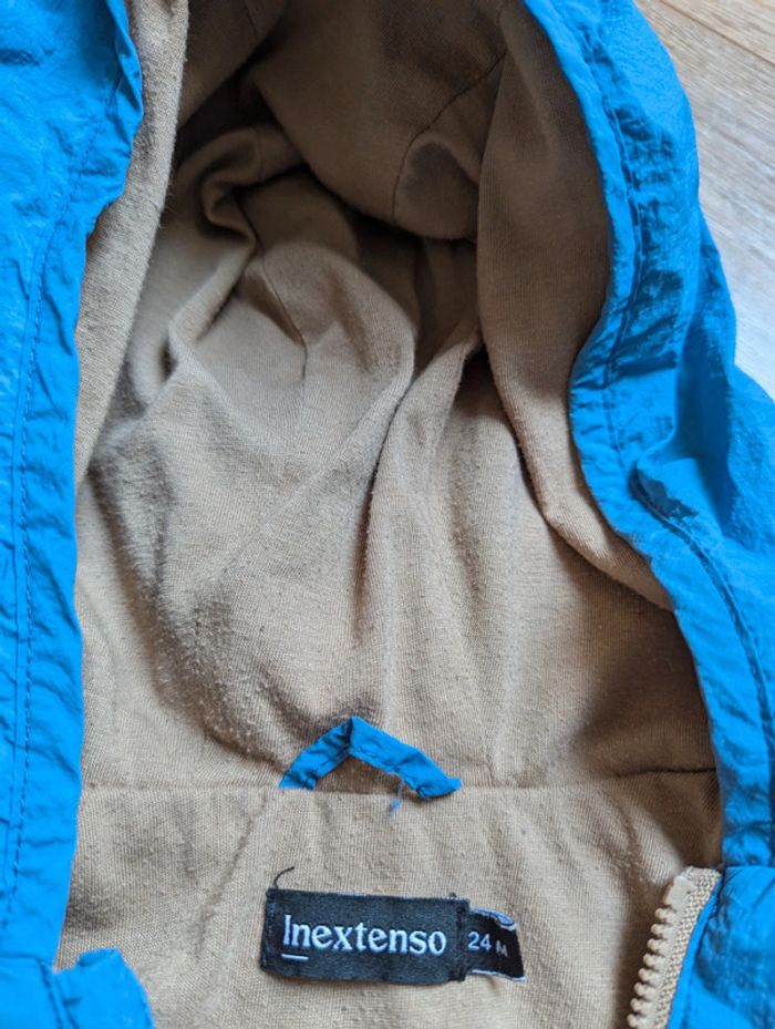 Lot 2 parka coupe vent 24 mois - photo numéro 4