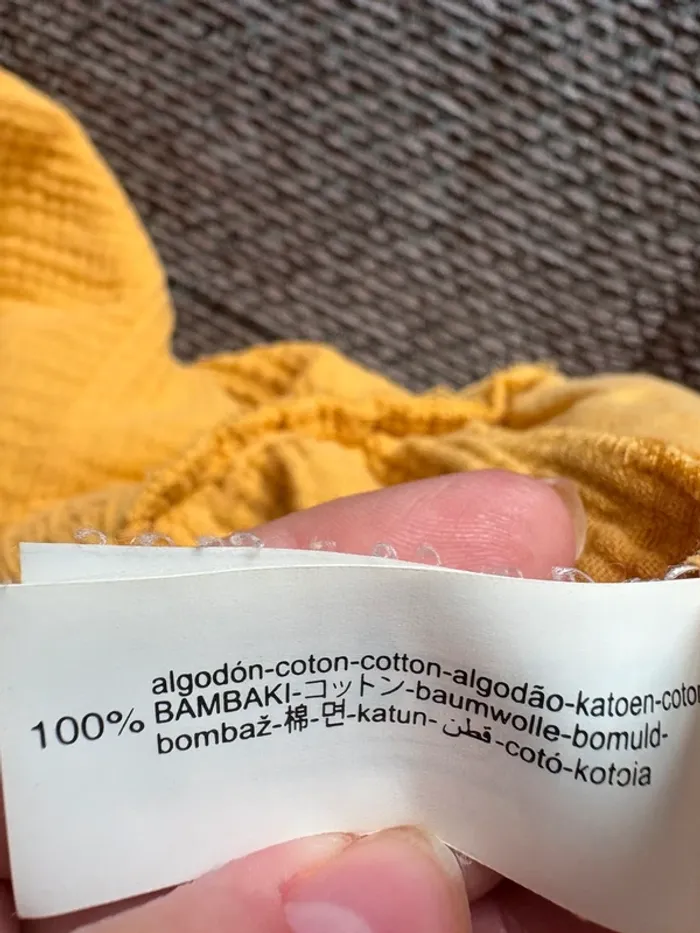 Pantalon fille Zara gaze de coton - photo numéro 6