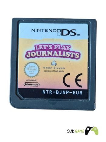 Jeu DS en loose " Let's play journalist "