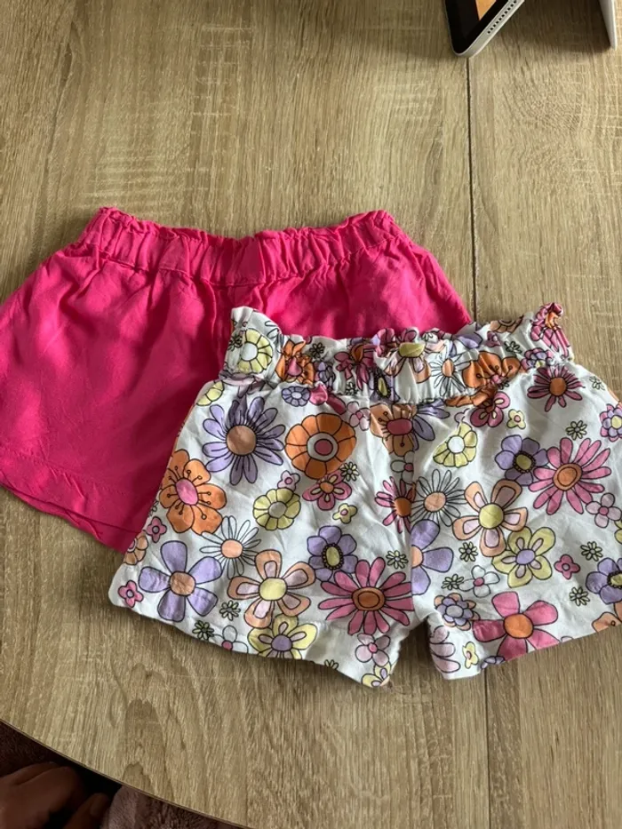Lot de 2 shorts