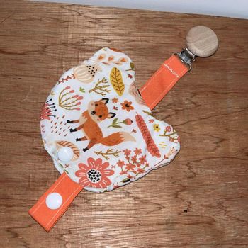 Attache tetine renard