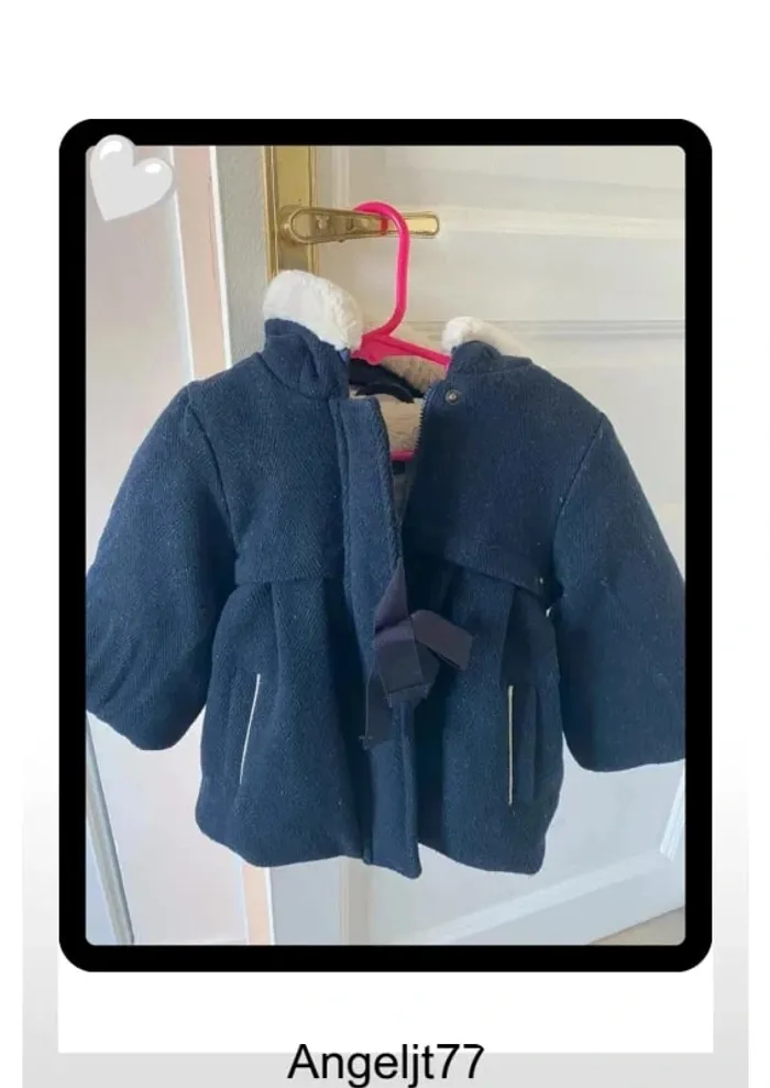 Magnifique manteau à paillettes