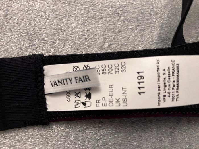Soutien-gorge noir Vanity Fair neuf - photo numéro 6