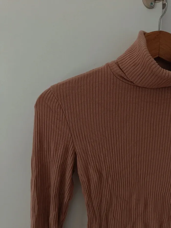 Sous-pull rose pâle