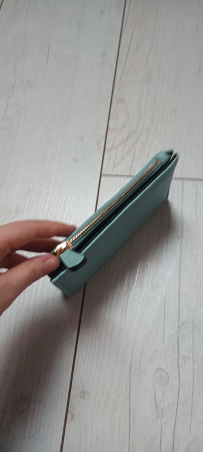 Portefeuille turquoise - photo numéro 2