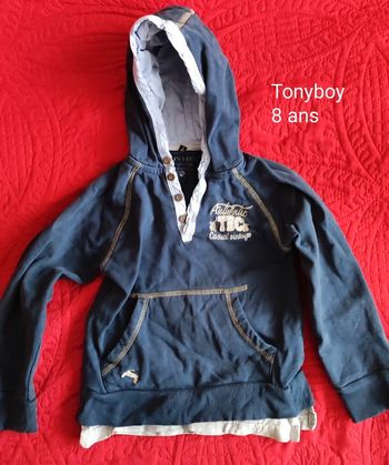 Sweat Tony boy 8 ans