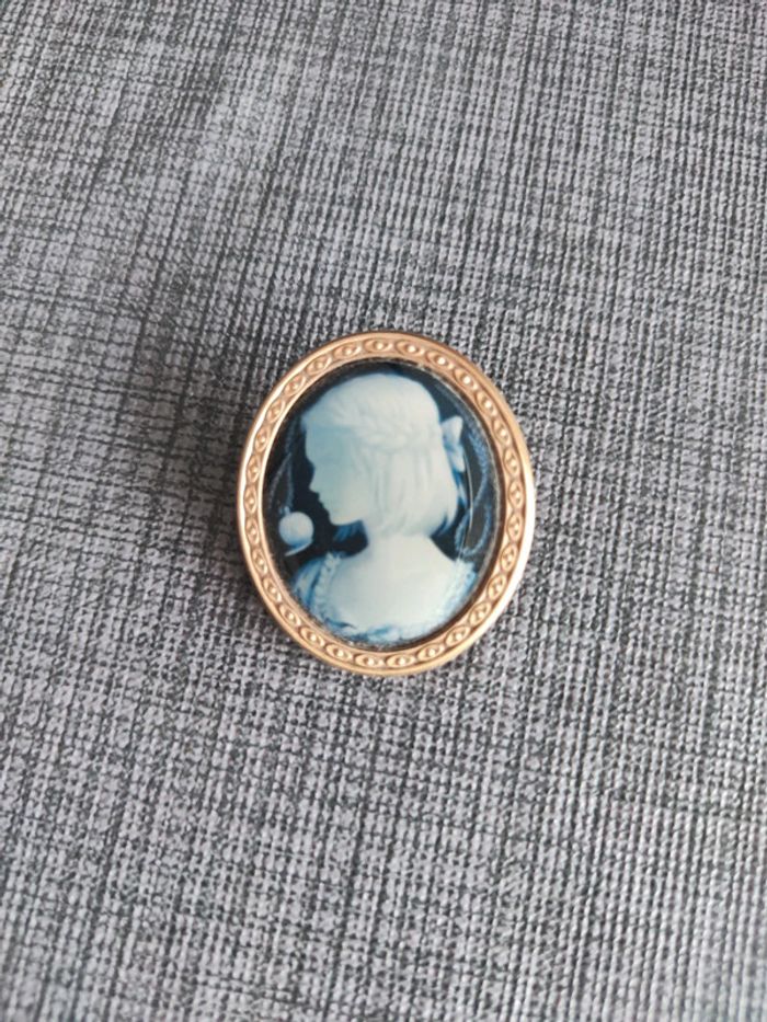 Médaillon Broche femme fantaisie