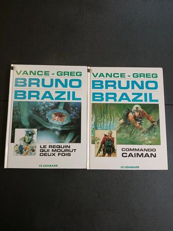 Lot de 2 bd Bruno brasil 1 et 2