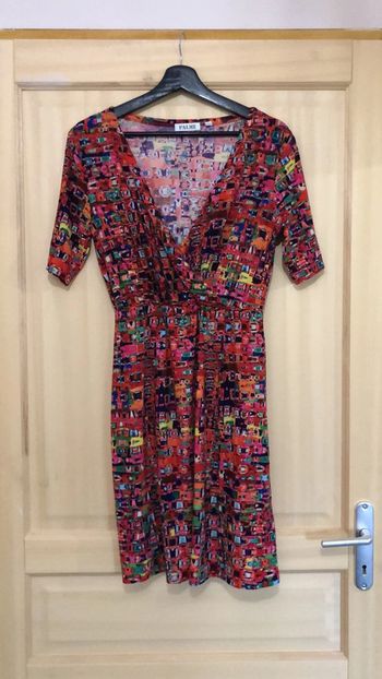 Robe multicolore
