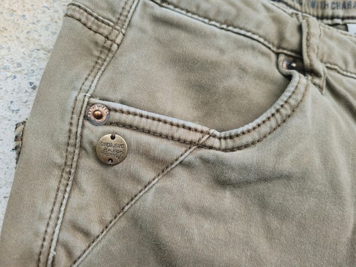 12 ans / 152 cm, Garcia Jeans 👖 couleur kaki - photo numéro 4