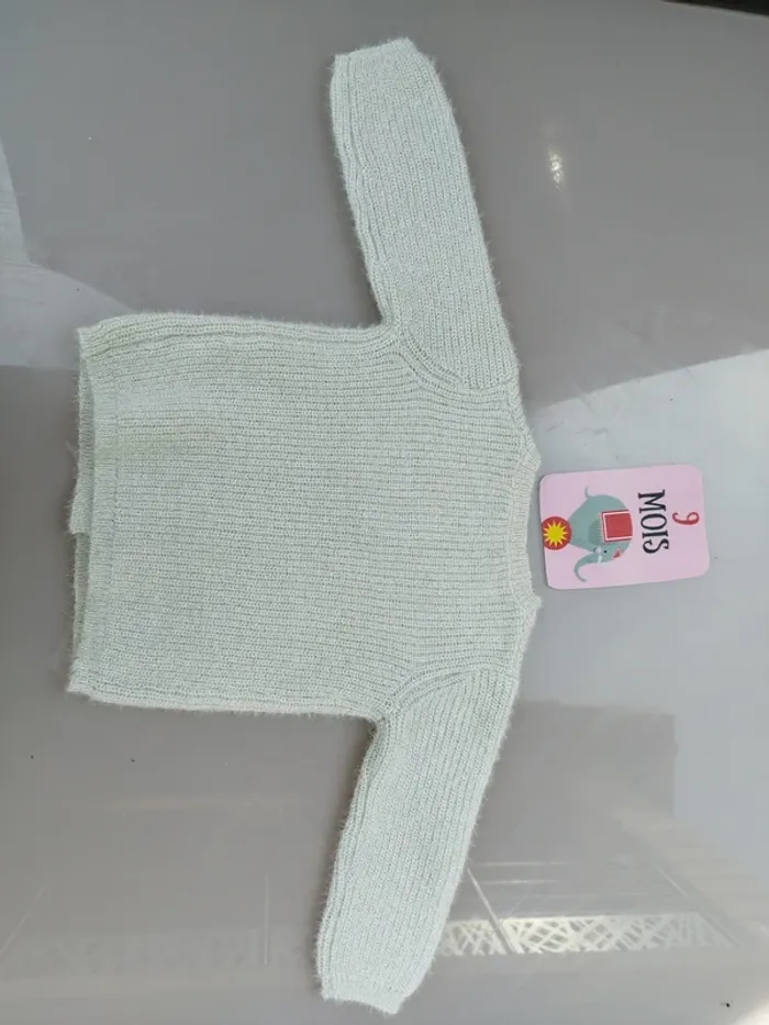 Gilet laine 9 mois - photo numéro 2